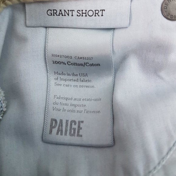 PAIGE | Grant Shorts in Naomi Destructed Wash - Picture 7 of 12